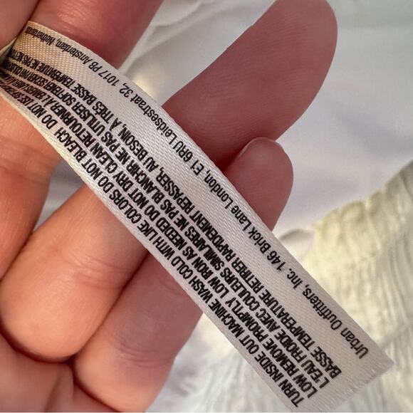 Free People Movement White High Rise Running Shorts Womens XL Gym Workout Casual - Picture 6 of 8